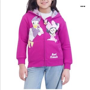Minnie Mouse and Friends Licensed Character Jacket Sz 5 NWT